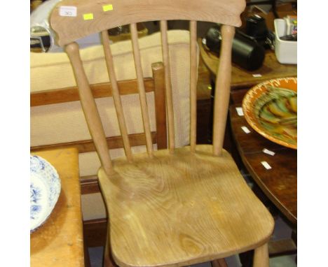 Vintage pine childs high chair