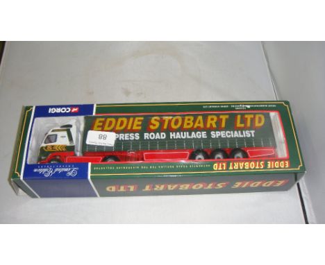 Corgi Authentic scale Replica lorry boxed mint condition Ltd Edition in Eddie Stobart livery