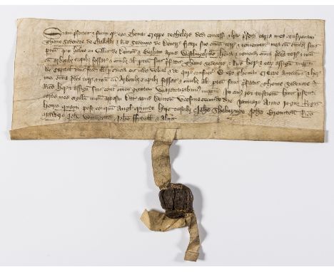 Kent, Denton.- Charter, I, Thomas Creppe tiler grants to Thomas Sedenore of Challokke and Richard Sedenore of Dover his broth