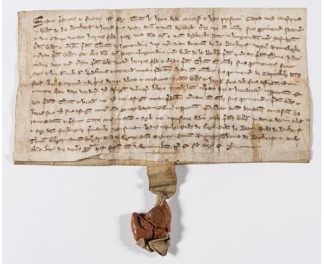 Kent, Penshurst.- Charter, I, Thomas le Horn have granted and confirmed to William de la Batherst a field called Haynes field