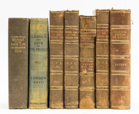 Mayhew (Henry) The London Labour and the London Poor, 4 vol. including extra volume, first edition, wood-engraved portrait fr