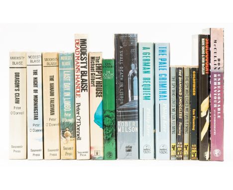 Kerr (Philip) The Pale Criminal, dust-jacket, 1990; A German Requiem, 1991 § O'Donnell (Peter) Dead Man's Handle, 1985, first