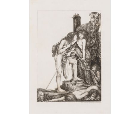 Shannon (Charles) &amp; J.W.Gleeson White. The Pageant, vol.1 (of 2), number 1 of 150 large paper copies with photogravure of