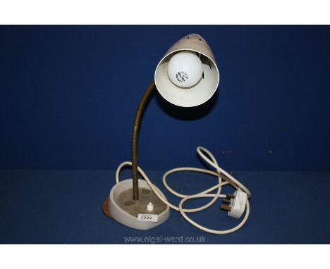 A vintage adjustable Desk Lamp