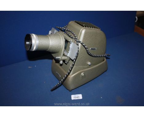 An Aldis 35 mm slide Projector