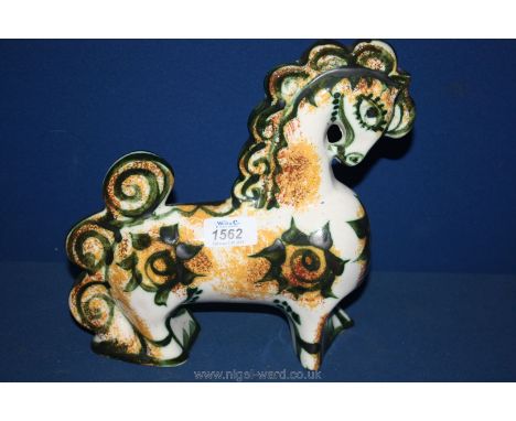 A Celtic pottery horse