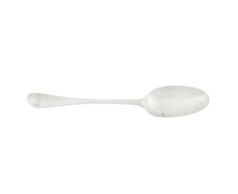  GLASGOW – A SCOTTISH PROVINCIAL TABLESPOON WILLIAM MURDOCH (PROBABLY) marked WM, S, WM, S, of Hanoverian pattern with script