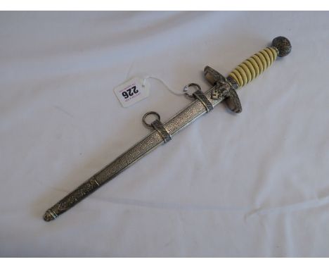 Paul Weyersberg &amp; Co Solingen Luftwaffe dagger in scabbard 