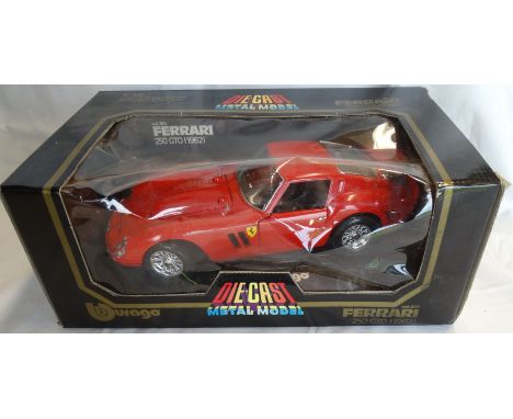 BURAGO 1/18 SCALE FERRARI 250 GTO 