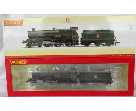 HORNBY OO MODEL RAILWAY ENGINE & TENDER STARCLASS BRITISH MONARCH (AS NEW) 