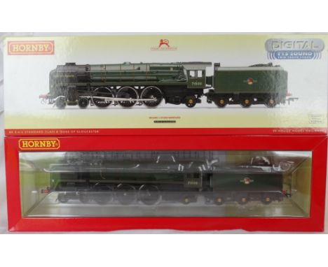 HORNBY OO MODEL RAILWAY ENGINE & TENDER CLASS 8 DUKE OF GLOUCESTER (AS NEW) 