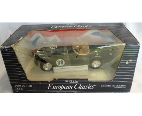 ERTL 1/18 SCALE JAGUAR XK120 