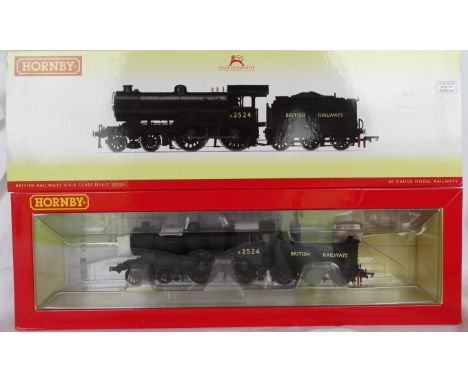 HORNBY OO MODEL RAILWAY ENGINE & TENDER CLASS D16/3 NO.2524 (AS NEW) 