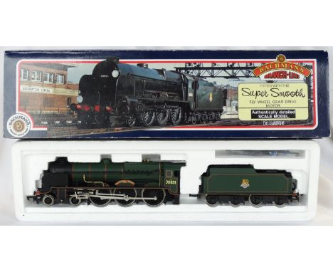 BACHMANN OO MODEL RAILWAY ENGINE & TENDER MAUNSELL LORD NELSON BR GREEN (AS NEW) 