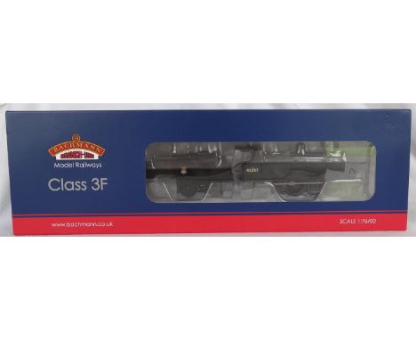 BACHMANN OO MODEL RAILWAY ENGINE & TENDER CLASS 3F NO.43257 (AS NEW) 