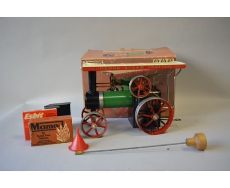A Boxed Mamod Steam Tractor