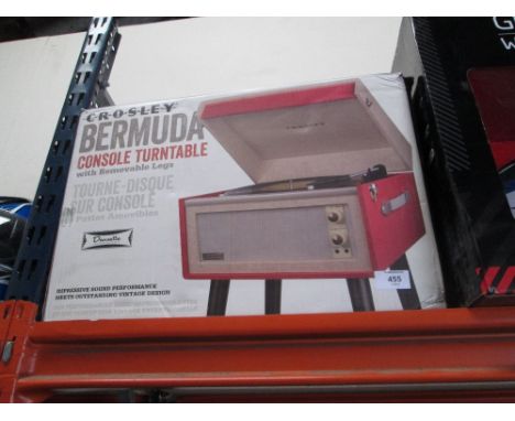 A CROSLEY BERMUDA RECORD PLAYER