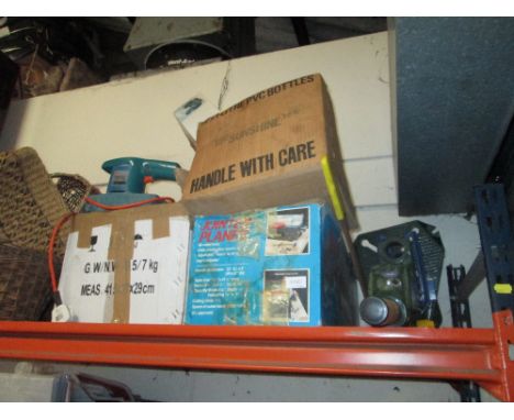 A QUANTITY OF TOOLS, POWER TOOLS ETC.
