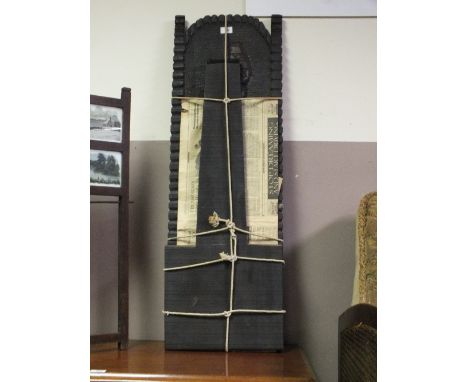 AN UNUSUAL TRIBAL ART 'X' STOOL