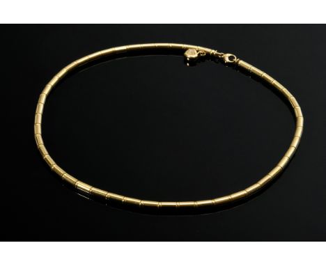 Chopard Gelbgold 750 Collier "Les Chaines" mit Herzanhänger, sign., Nr. 2220710, 37,1g, L. 43cm, mit Zertifikat