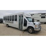 (2021) Ford Econoline SD Cutaway Shuttle Bus, model E450, 24 seats, Back up camera, washroom, Double