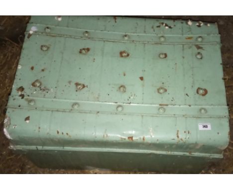A 19th Century Tin Trunk