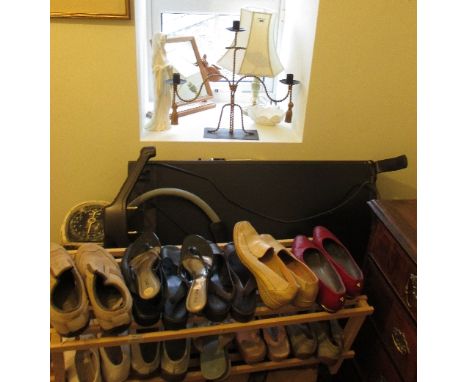 A Quantity of Items to include a Trouser Press, Scales & Window Contents.