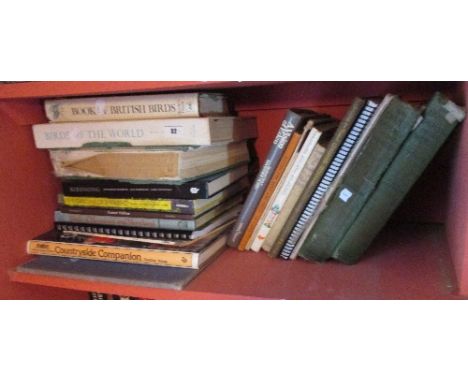 A Quantity of Books on Birds (1 shelf)