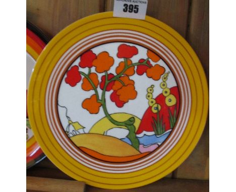 A Wedgwood Bizarre World of Clarice Cliff Collectors Plate, 'Bridgewater'.