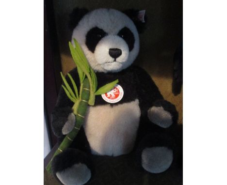 A Boxed Steiff Collectors Bear, 'Teddy Bear Panda'.