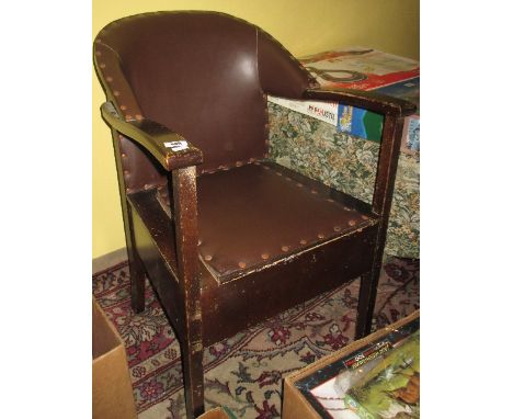A Collection of Furniture: A Modern Chest, Commode Chair, Locker, Two Single Beds & Book Shelves