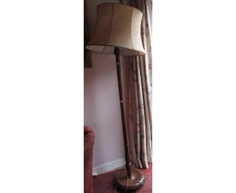 An Early 20th Century Standard Lamp & Shade.