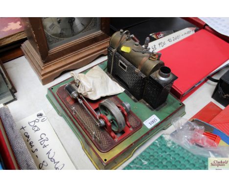 A Mamod stationary engine