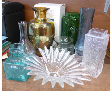 Glassware including Caithness, Dartington and Wedgwood