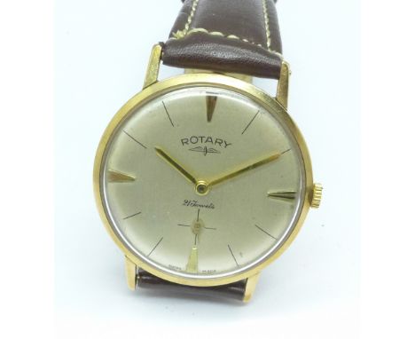 A 9ct gold Rotary wristwatch
