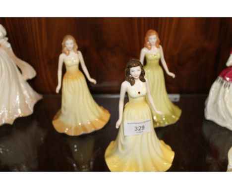 THREE ROYAL DOULTON LADIES, TOPAZ, OPAL AND PERIDOT 