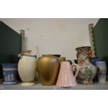 Jugs and vases.