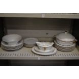 A quantity of Rosenthal Madeleine dinnerware.