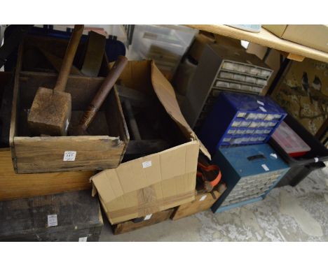 Old tools, screws, nails etc.