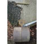 An old garden roller.