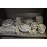 A comprehensive Wedgwood Susie Cooper designed Charisma dinner service.