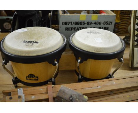 Bongo drums.
