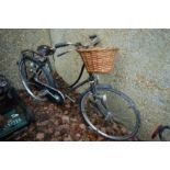 A Pashley hand built Victorian style ladies bicycle.