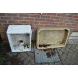 Two old sinks.