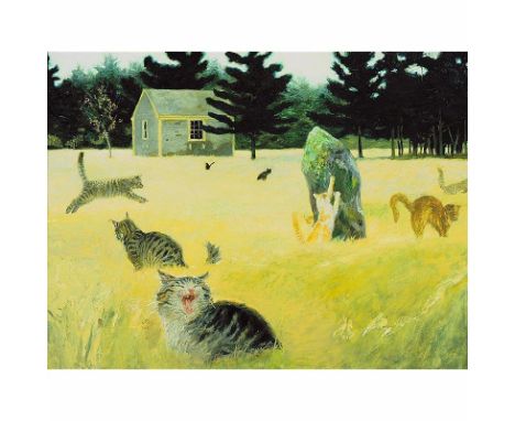 Jamie Wyeth, born on July 6, 1946, is an American artist known for his figurative paintings and portraits. He comes from a re