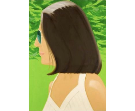 Alex Katz is an American figurative painter known for his distinctive style characterized by bold, simplified forms and flat,