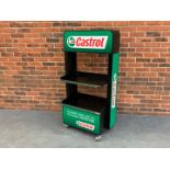 Metal Castrol Oils Display Stand