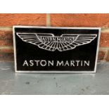 Cast Aluminium Aston Martin Sign