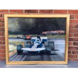 Original Dion Pears Oil on Canvas&nbsp;