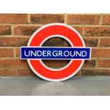 Metal Underground Sign